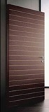 M006 puerta moderna de madera con franjas