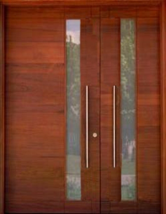 M052 puerta y lateral de madera 
